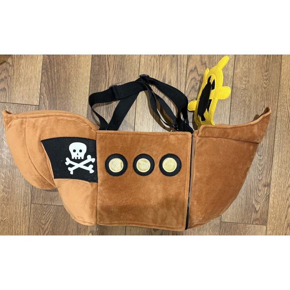 Hanna Andersson Plush Pirate Ship Costume Halloween Boys Or Girls One Size